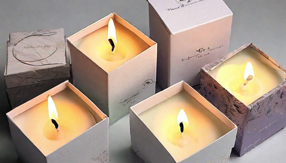 Candle Boxes With Handle