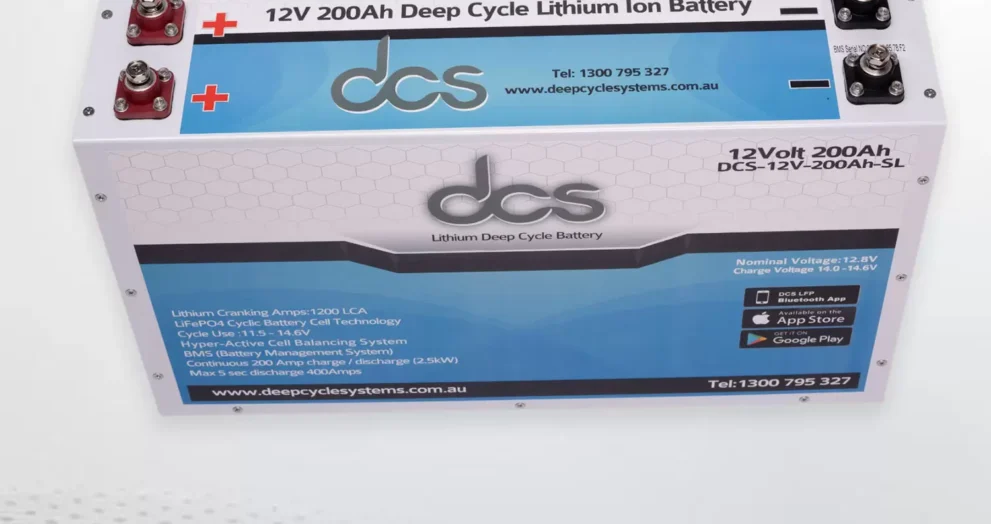  200 amp lithium ion battery